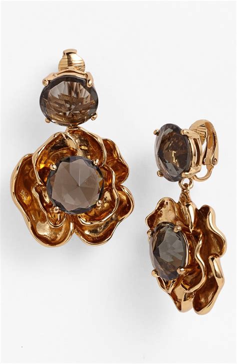 tory burch clip on earrings